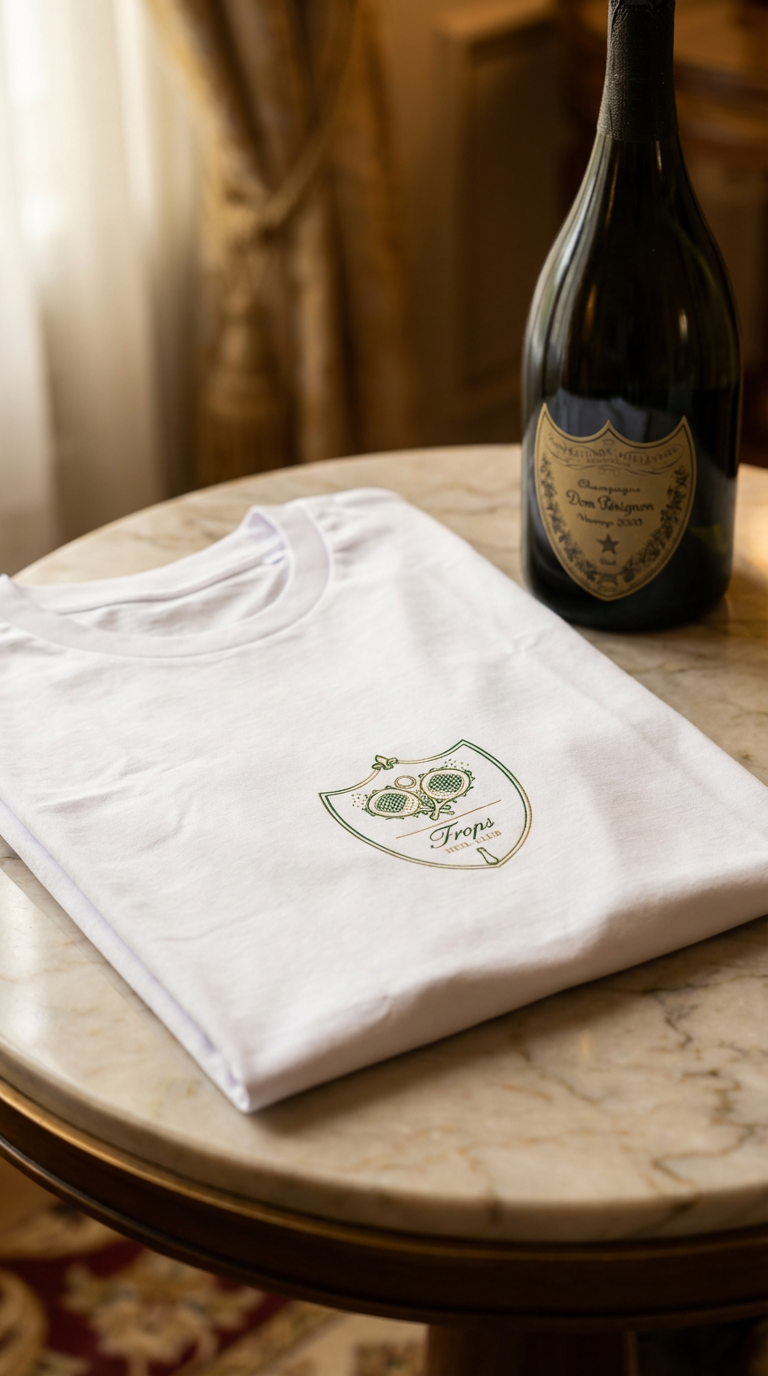 TROPS Champagner T-Shirt